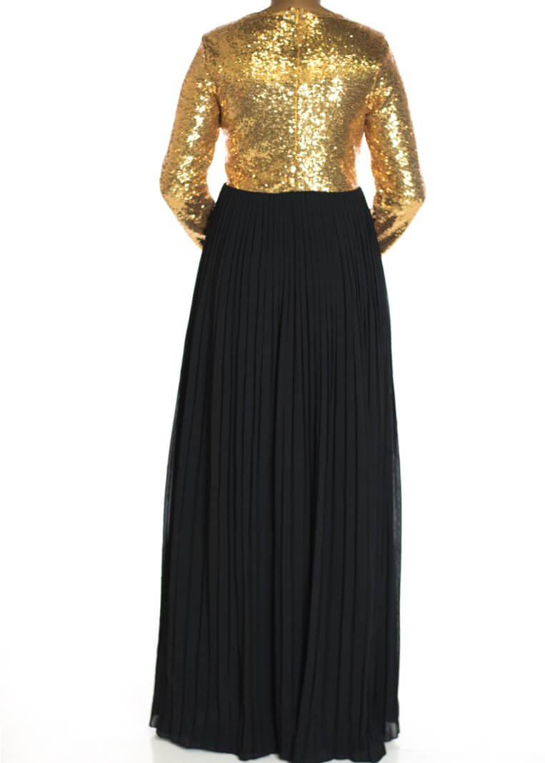 Black Dazzing Sequins dress Kabayare