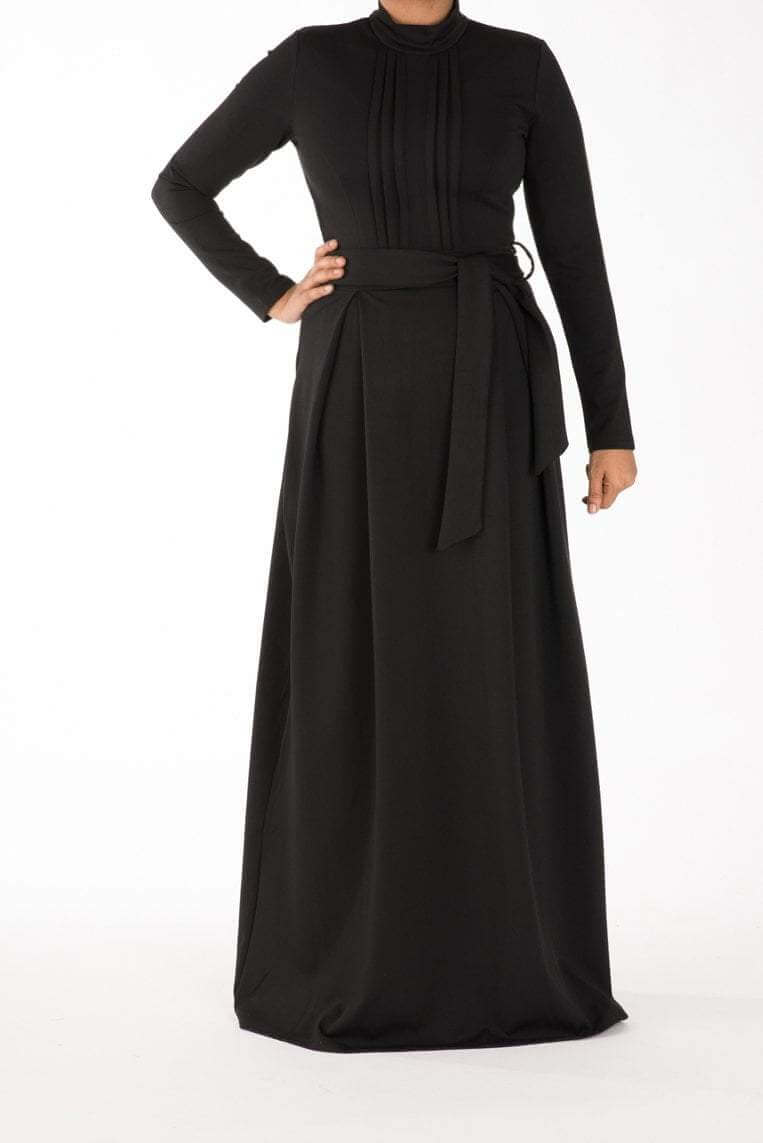 Black Elite Maxi Dress Kabayare