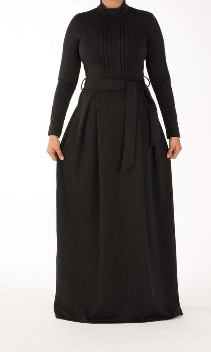Black Elite Maxi Dress Kabayare