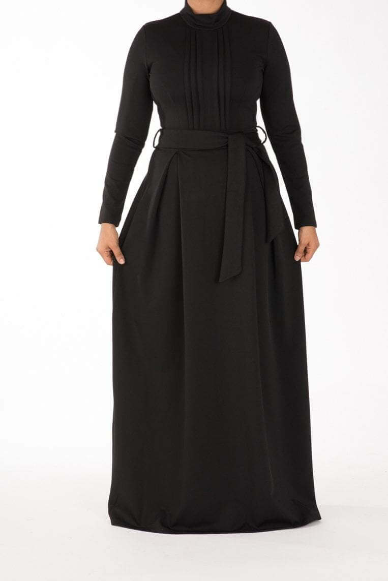 Black Elite Maxi Dress Kabayare