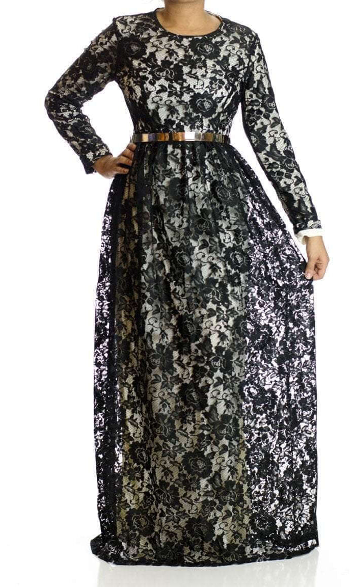 Black Garden Lace Kabayare