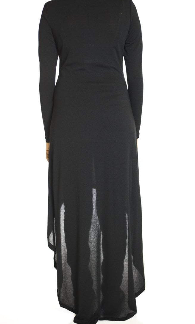 Black Hi-low dress Kabayare