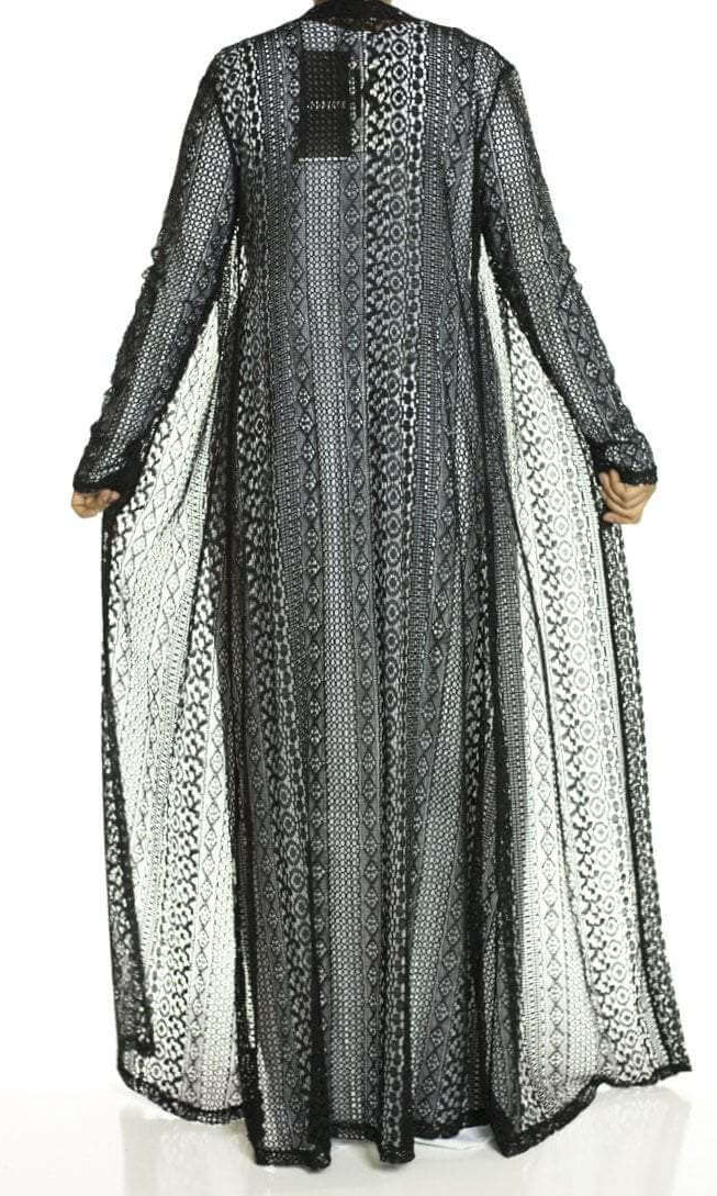 Black Jaw Dropping Cardigan Kabayare