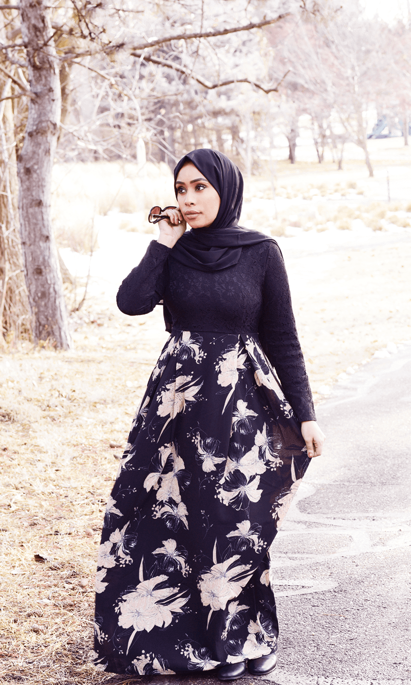 Black Jessenia maxi dress Kabayare
