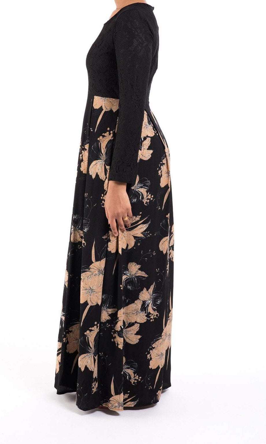 Black Jessenia maxi dress Kabayare