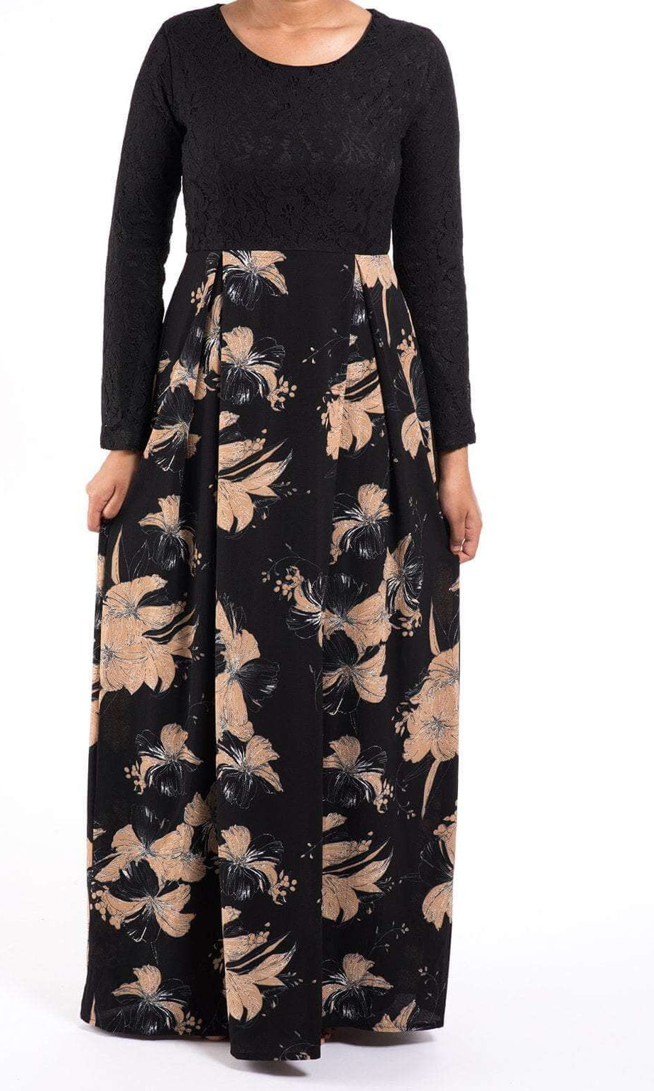 Black Jessenia maxi dress Kabayare