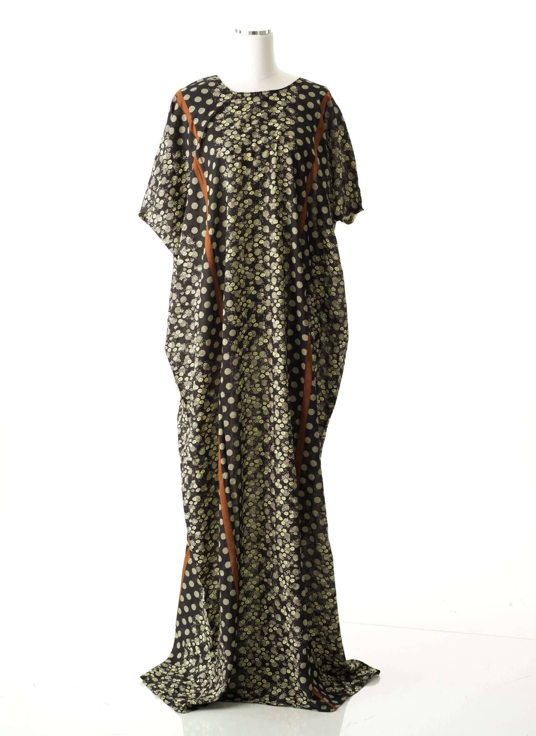 Black Lobelia bati dress Kabayare