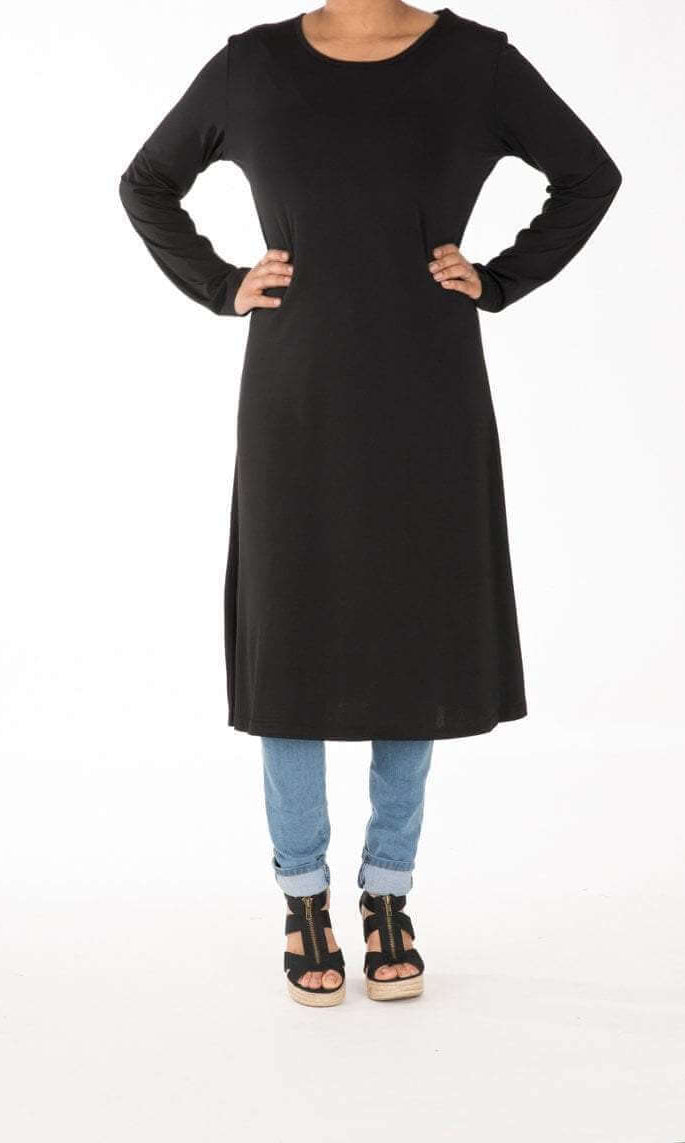 Black Midi dress Kabayare