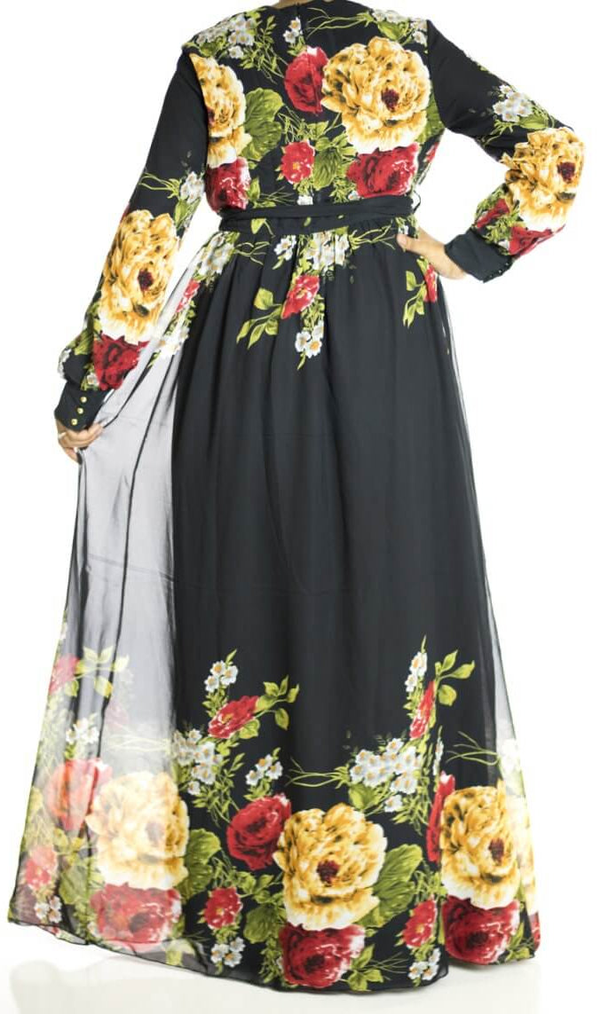 Black Orchid maxi dress Kabayare