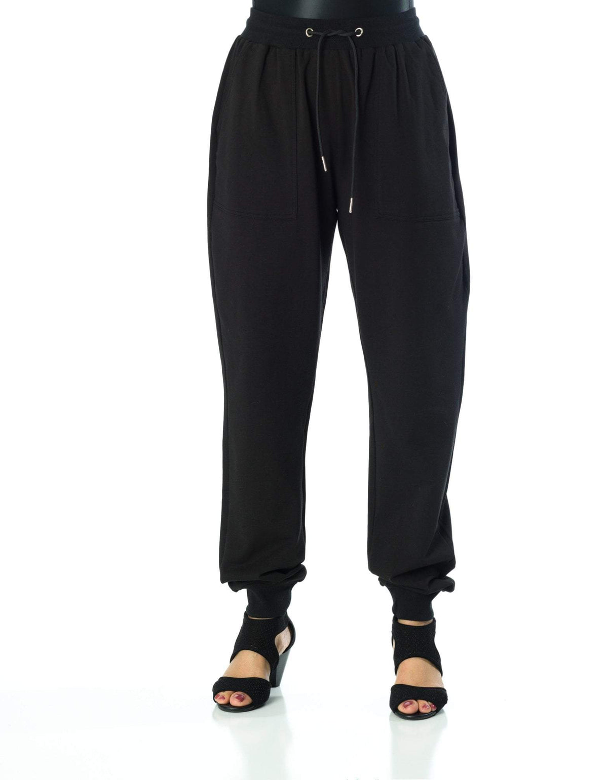 Black Pullover Sweatshirt matching set Kabayare