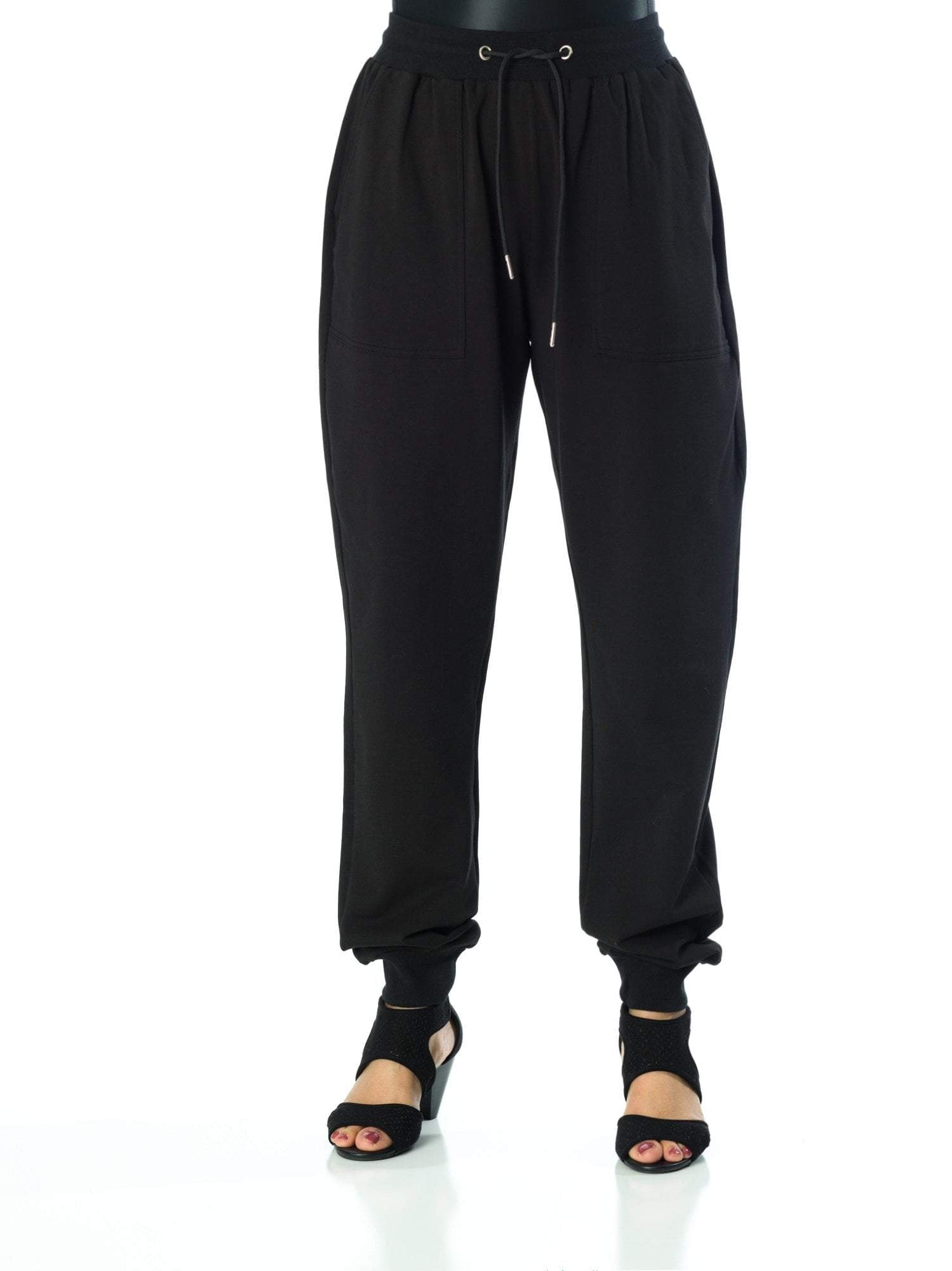 Black Pullover Sweatshirt matching set Kabayare