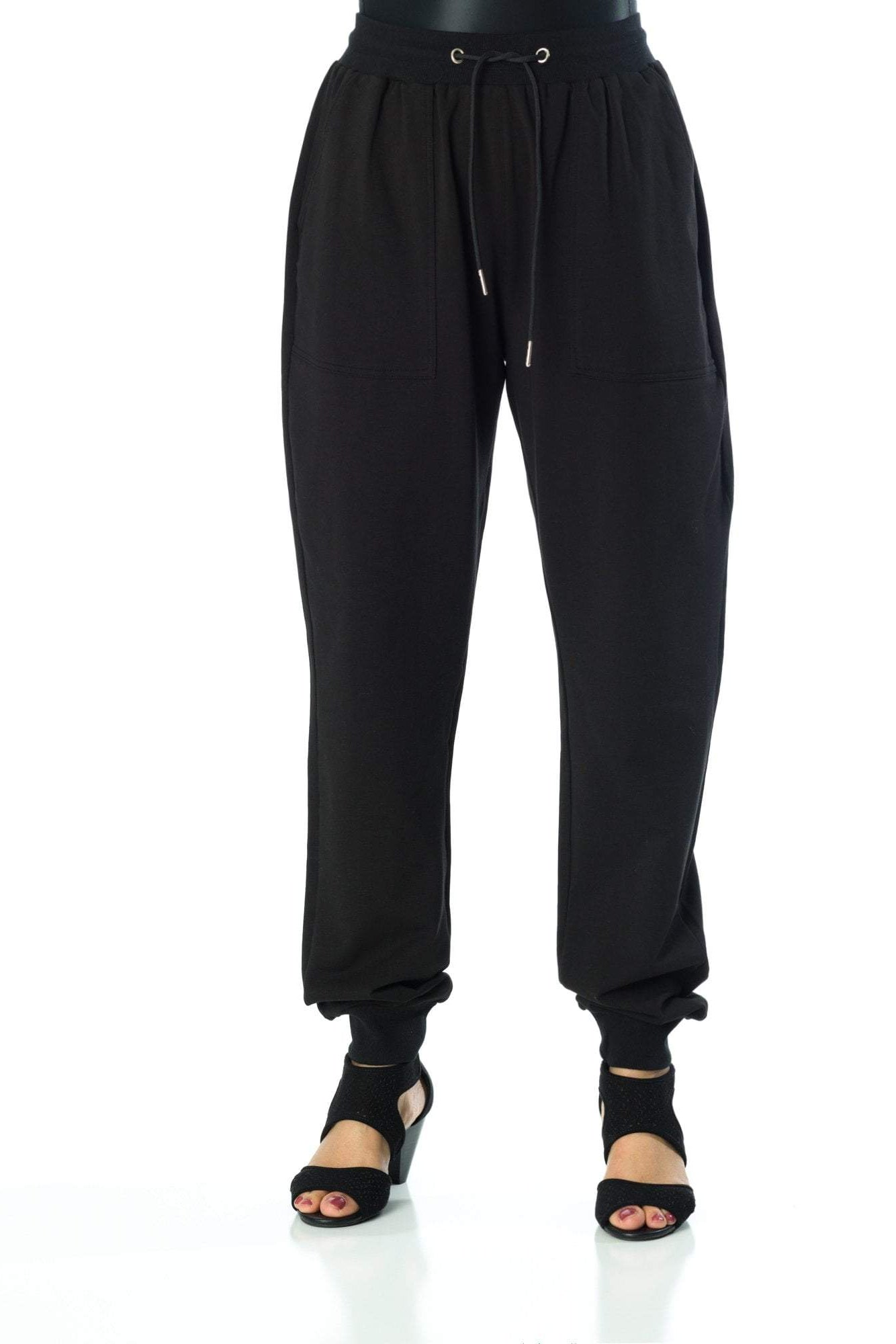 Black Pullover Sweatshirt matching set Kabayare