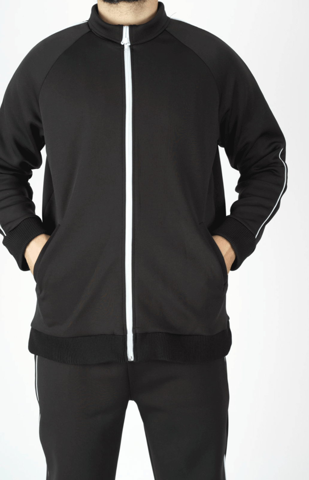 Black Sports Jumpsuit Kabayare