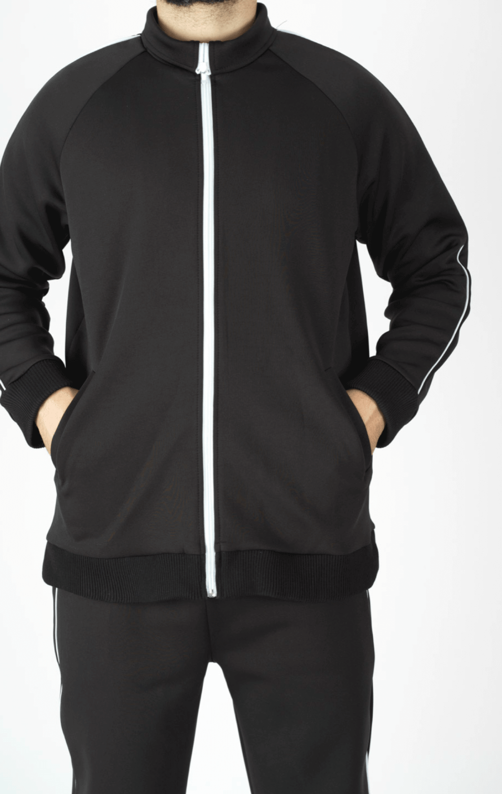 Black Sports Jumpsuit Kabayare