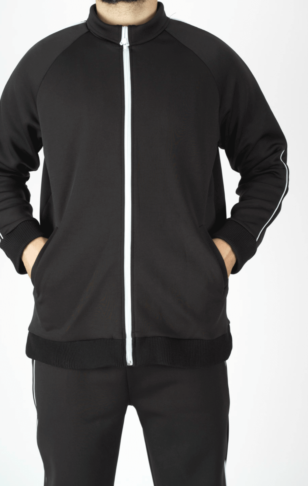 Black Sports Jumpsuit Kabayare