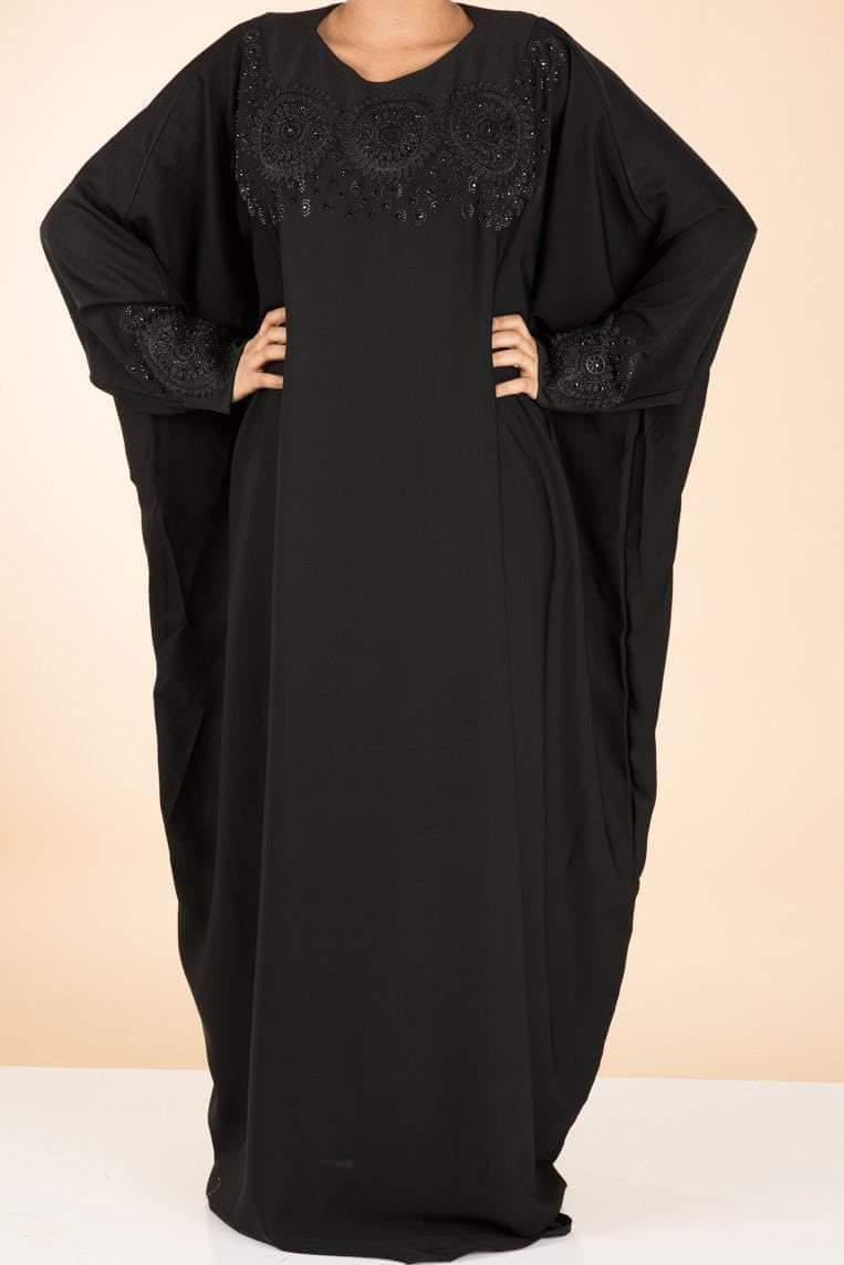 Black umbrella Abaya Kabayare