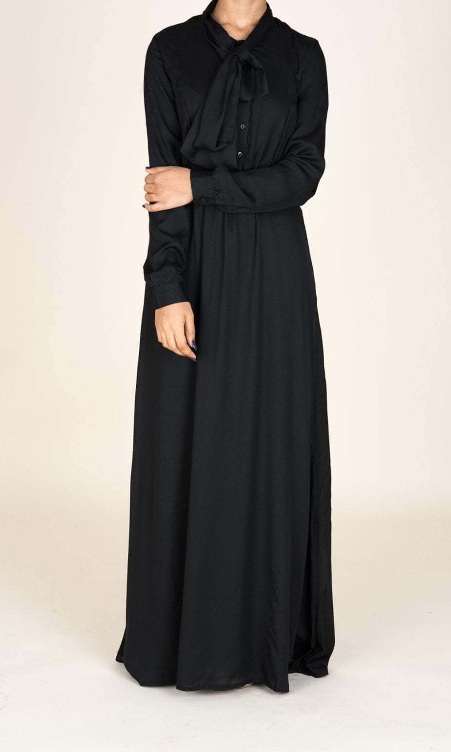Black Vintage In-Mind Maxi Dress Kabayare