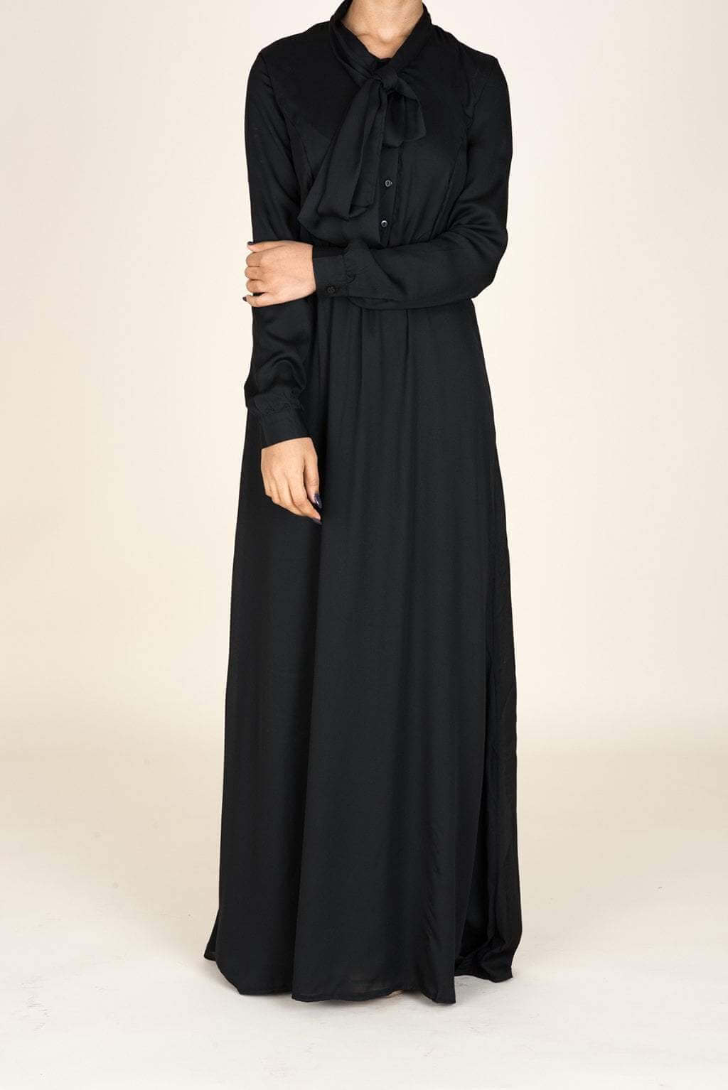 Black Vintage In-Mind Maxi Dress Kabayare