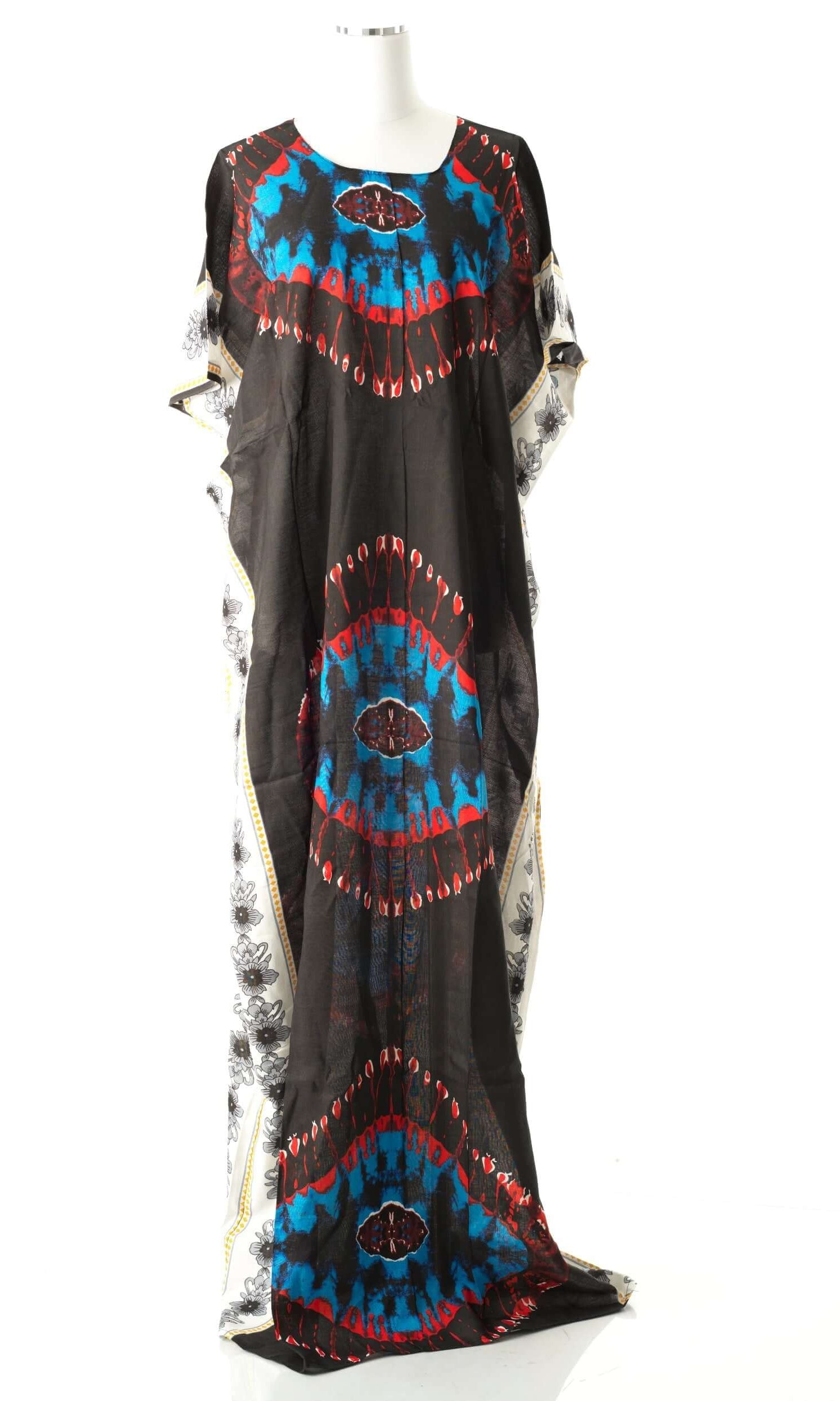 Black Volcano Vibes bati dress Kabayare