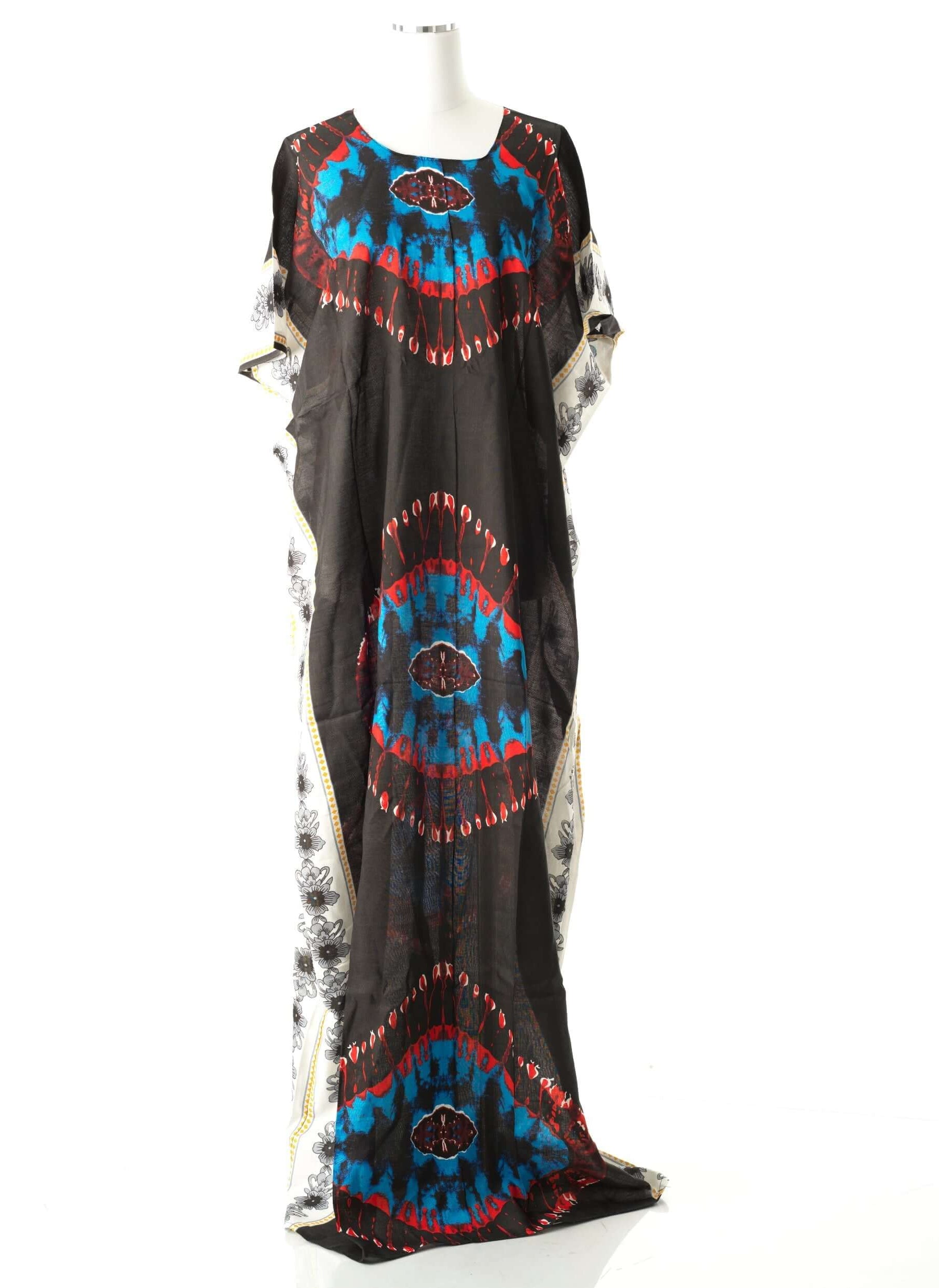 Black Volcano Vibes bati dress Kabayare