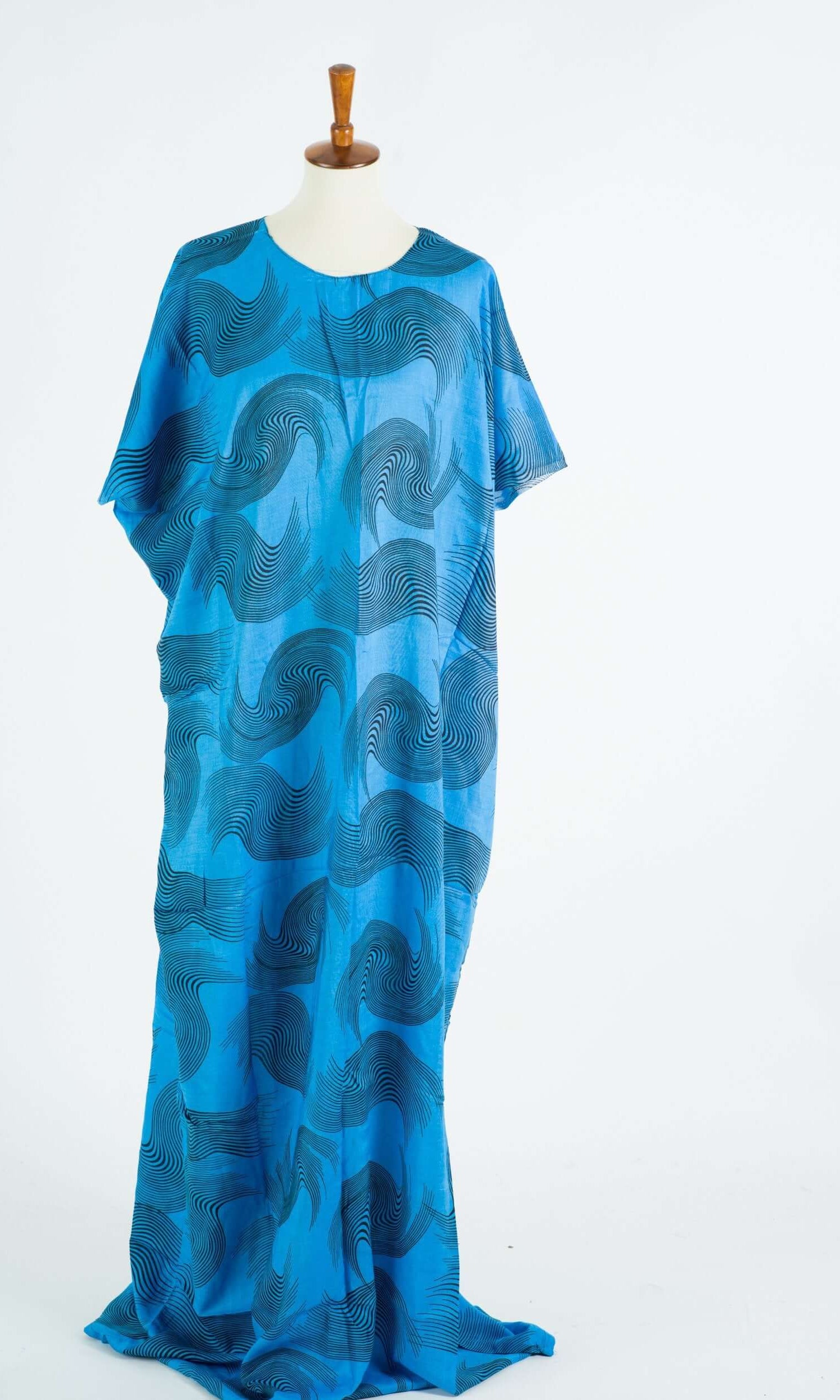 Blue lines bati dress Kabayare