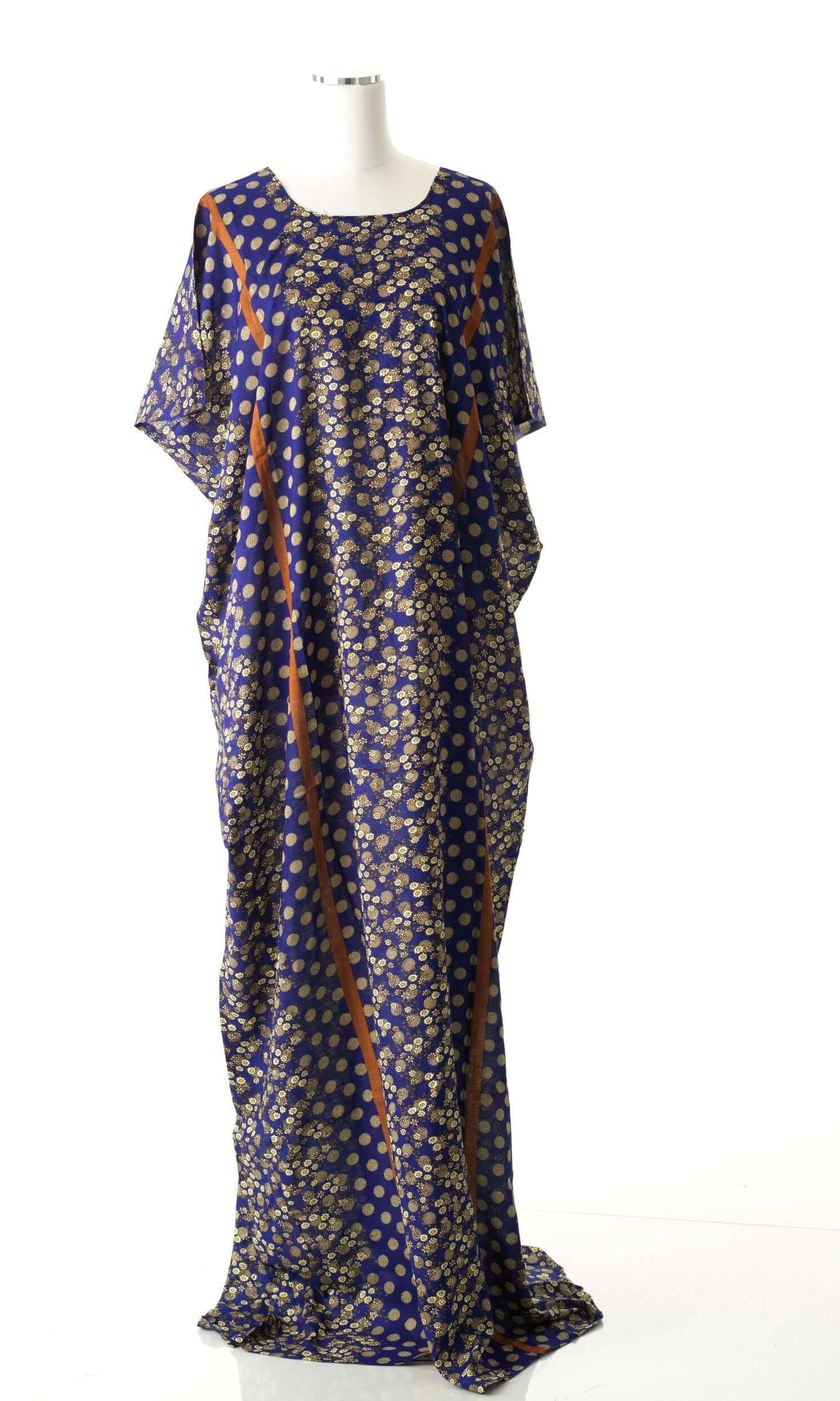 Blue Lobelia bati dress Kabayare