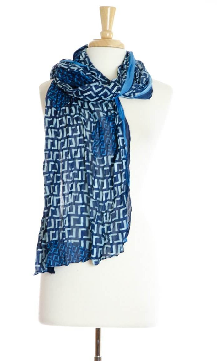 Blue Rubix Scarf Kabayare