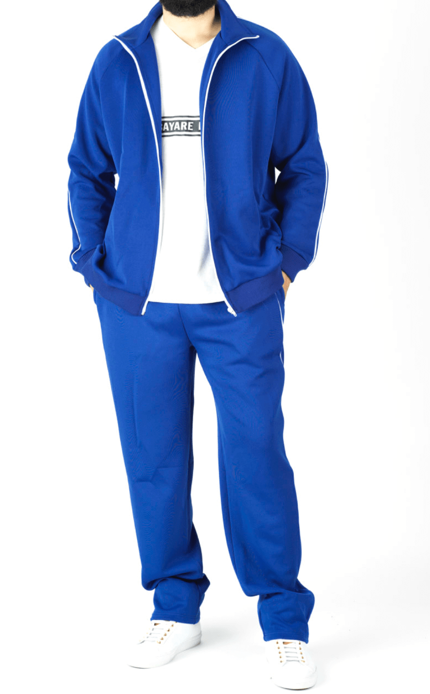 Blue Sports Jumpsuit Kabayare