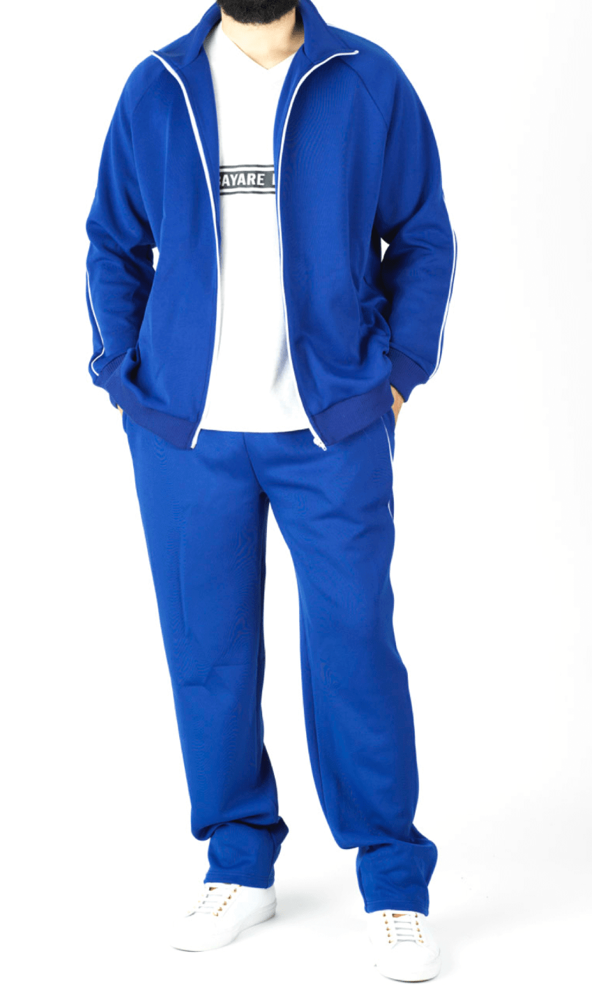 Blue Sports Jumpsuit Kabayare