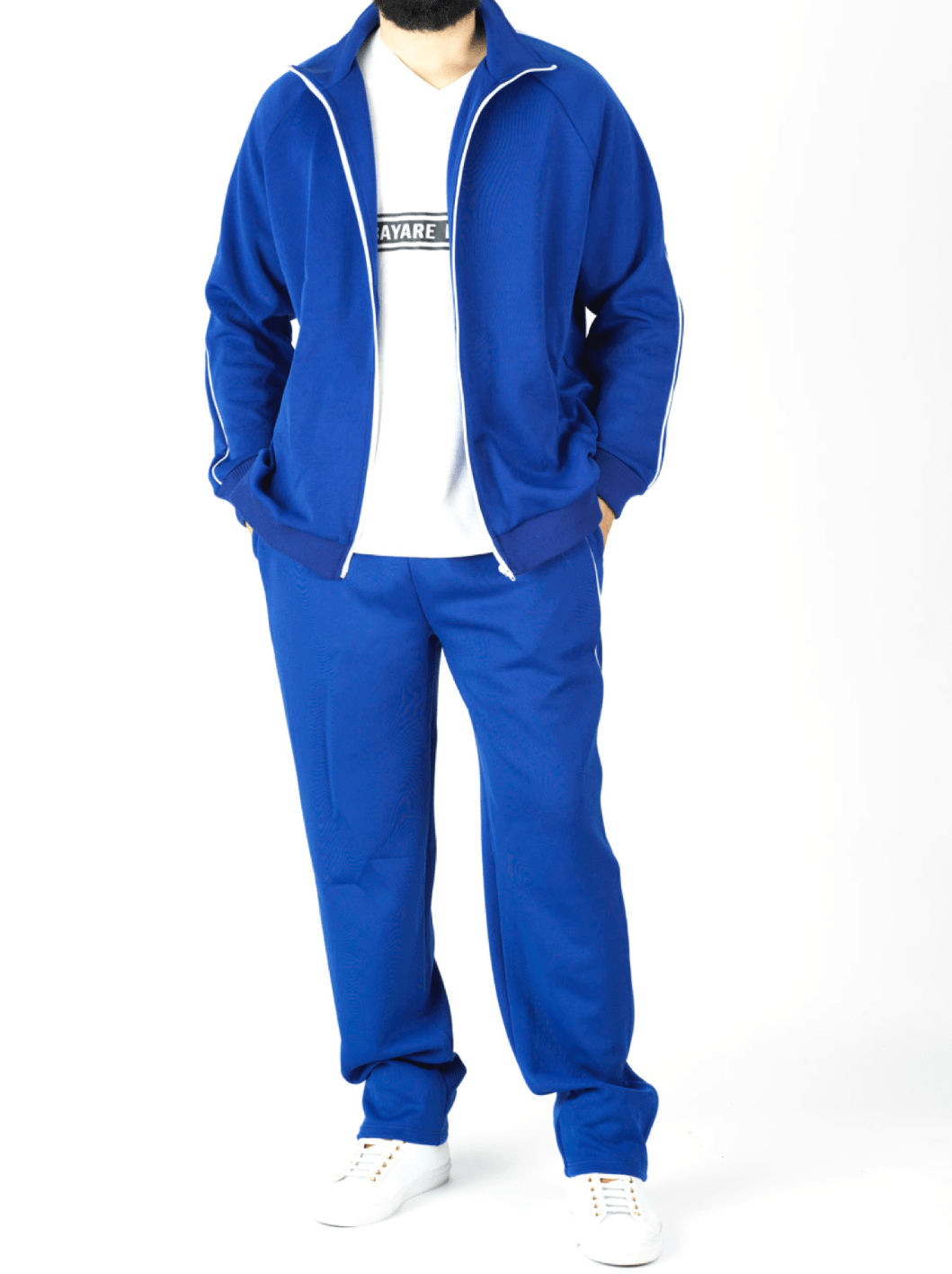 Blue Sports Jumpsuit Kabayare