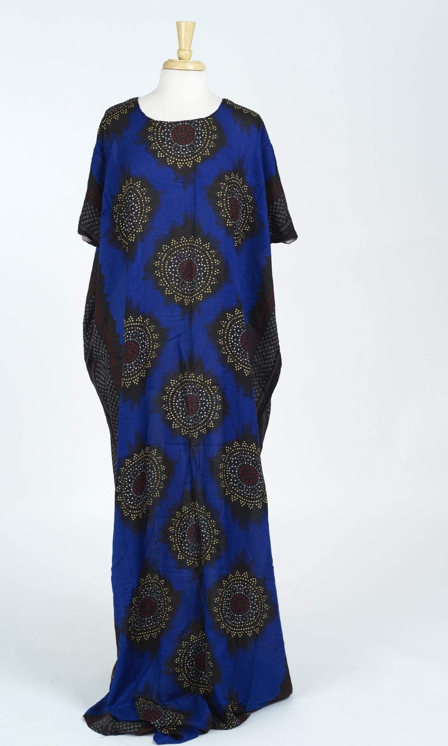 Blue traditional Bati Dress Kabayare