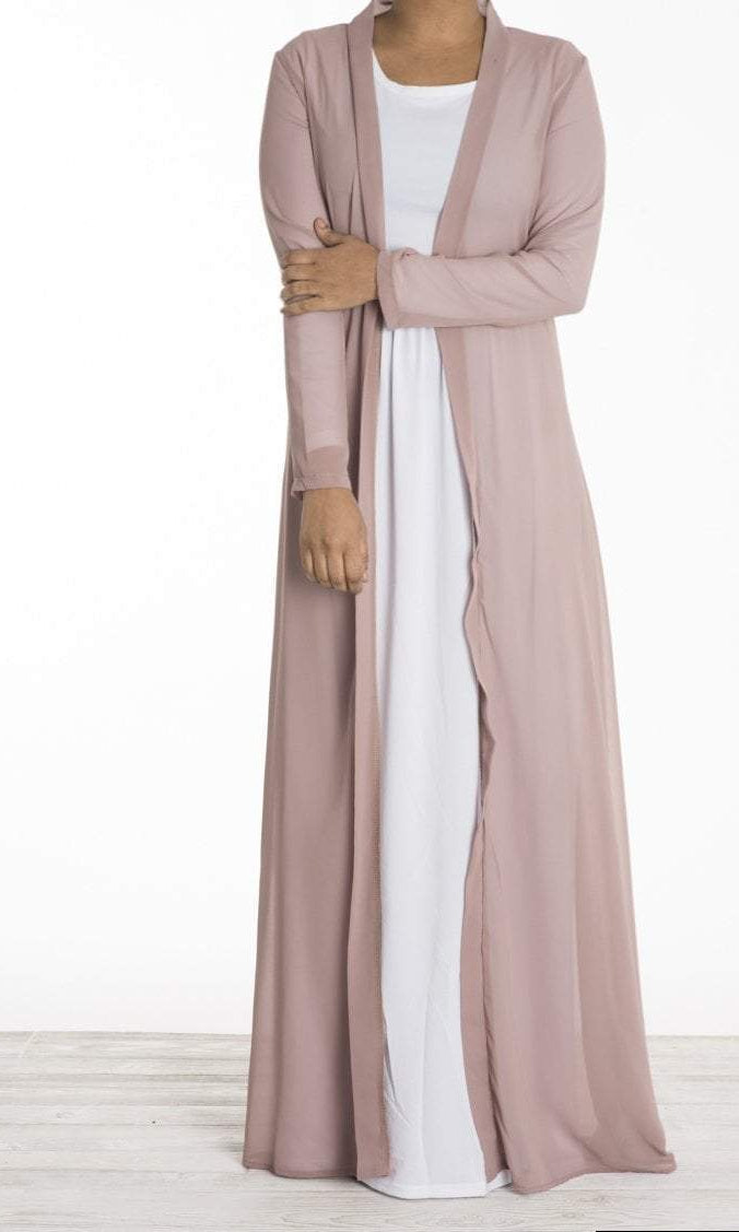 Blush Basic Maxi Cardigan Kabayare