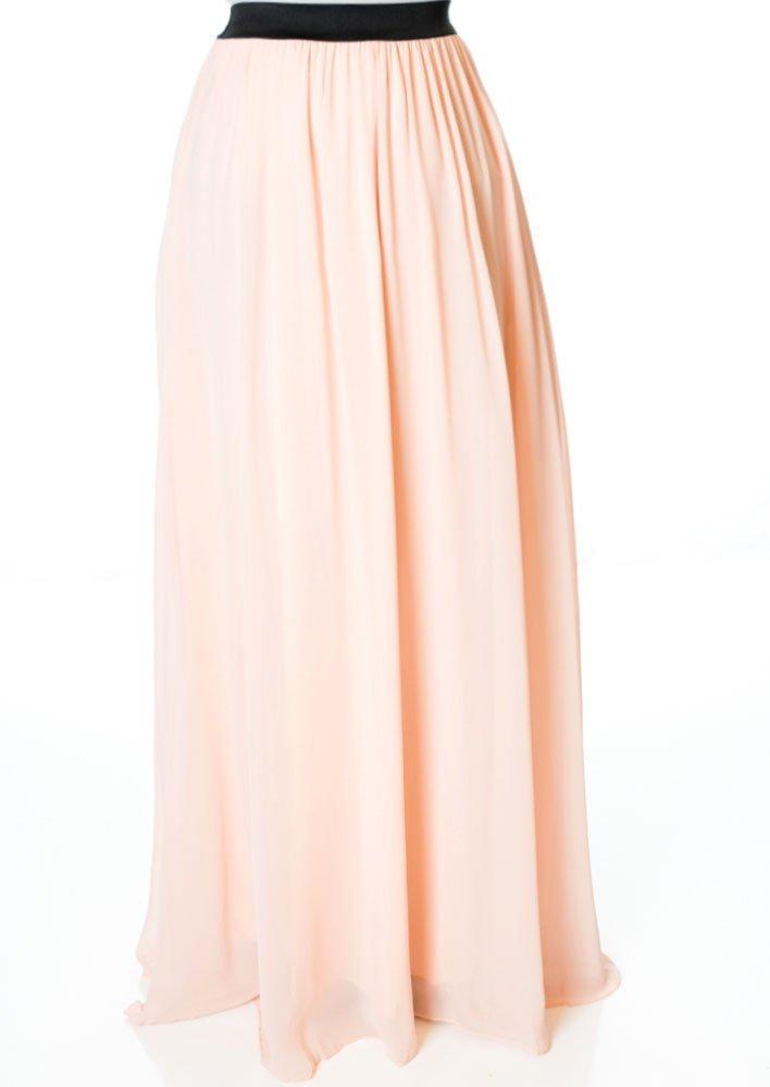 Blush Basic maxi skirt Kabayare