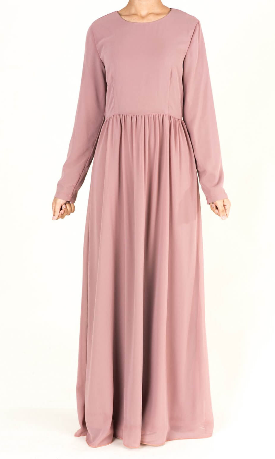 Blush Modern Chiffon Maxi Dress Kabayare