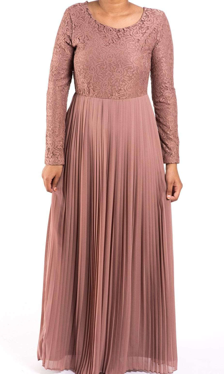 Blush Naveera Pleated Maxi Dress Kabayare