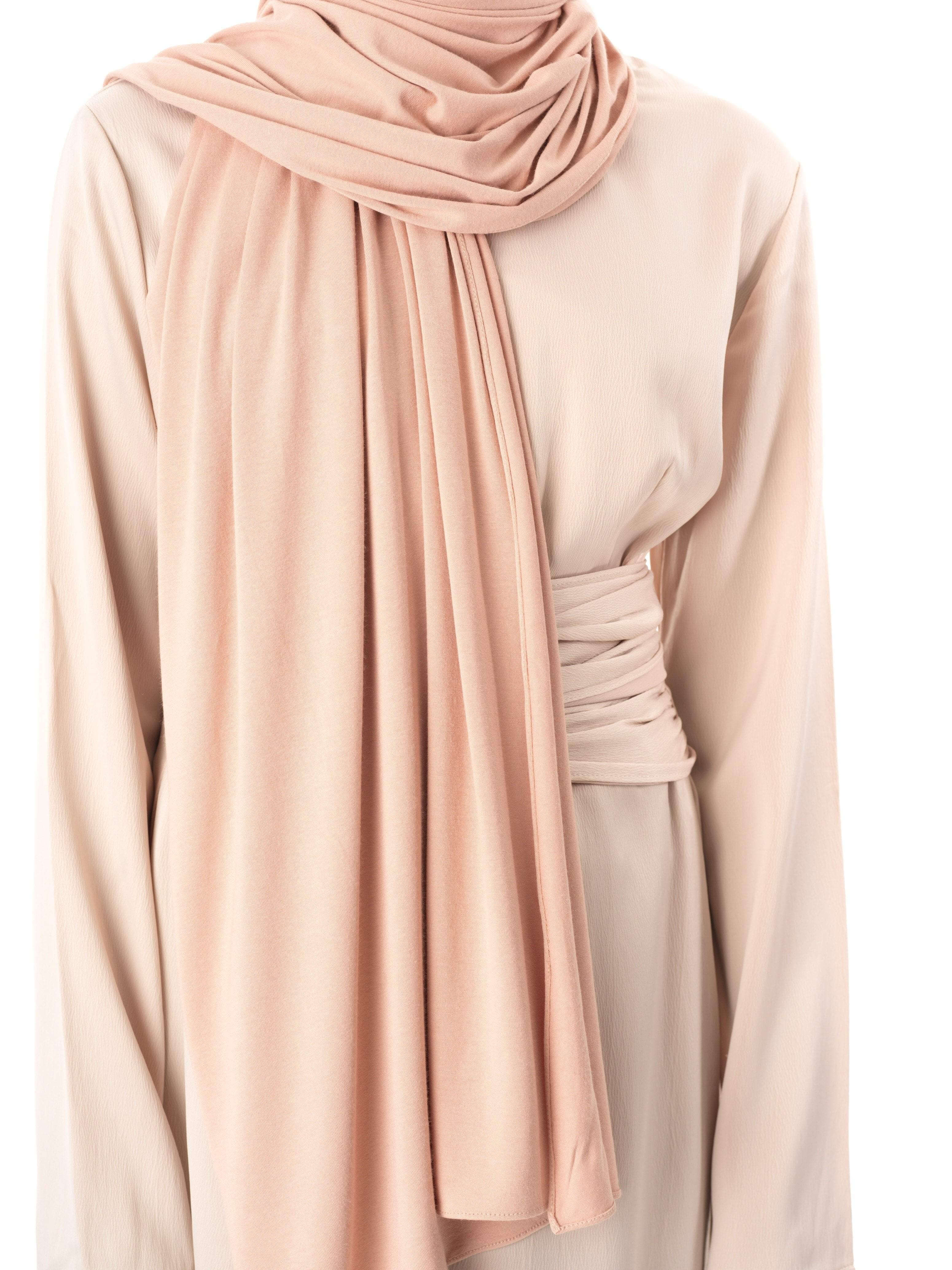 Blush Signature Jersey Hijab Kabayare
