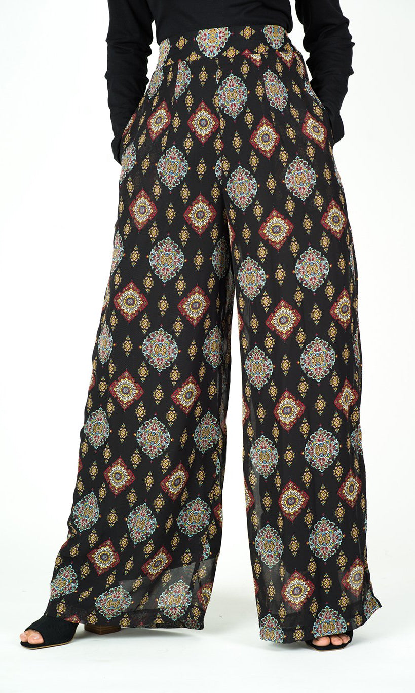 boho palazzo pants Kabayare