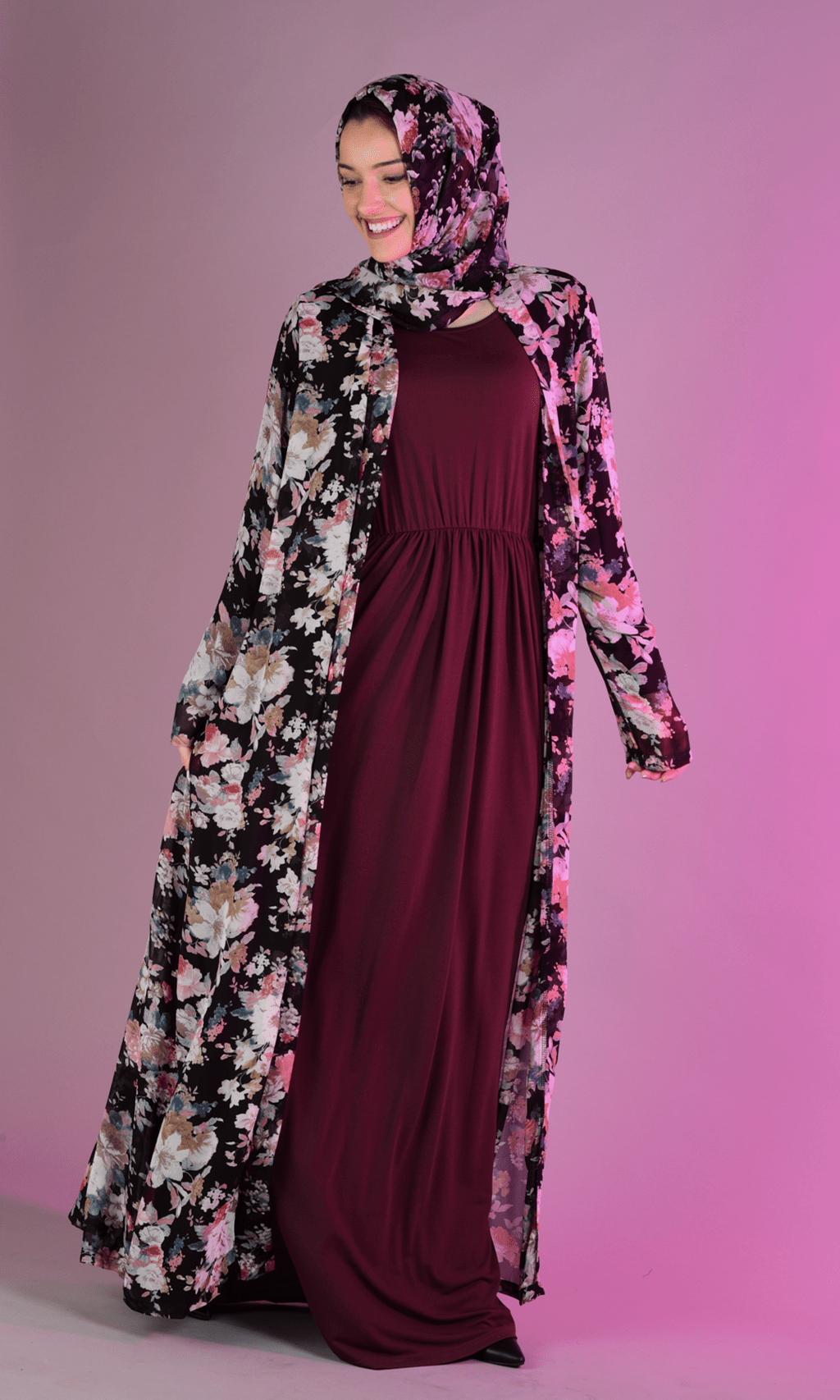 Bouquet Maxi Cardigan Kabayare