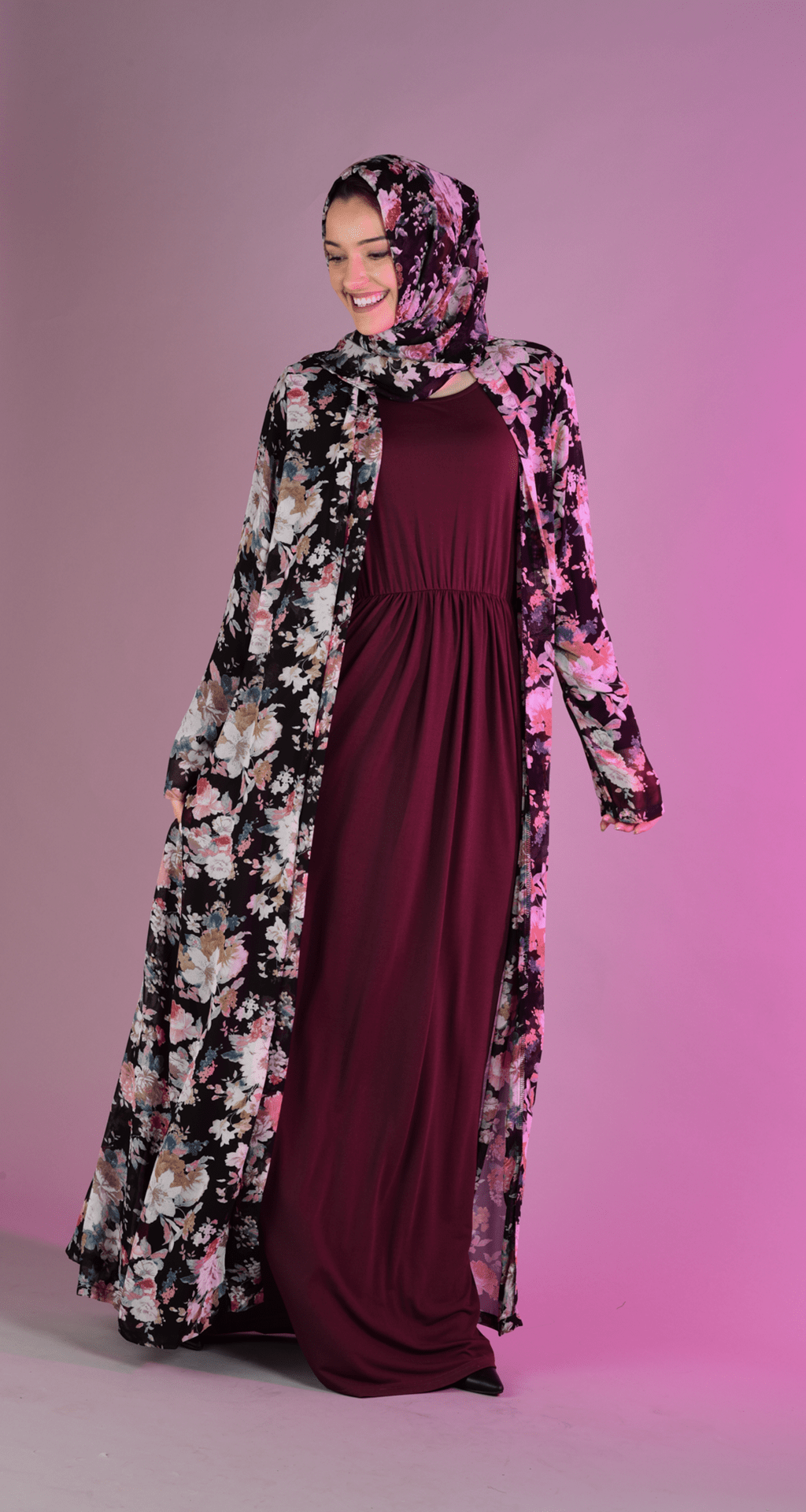 Bouquet Maxi Cardigan Kabayare