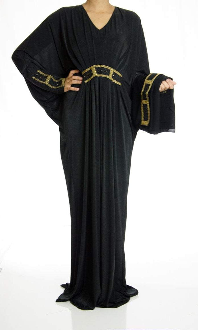 Bridge Butterfly Jersey Abaya Kabayare