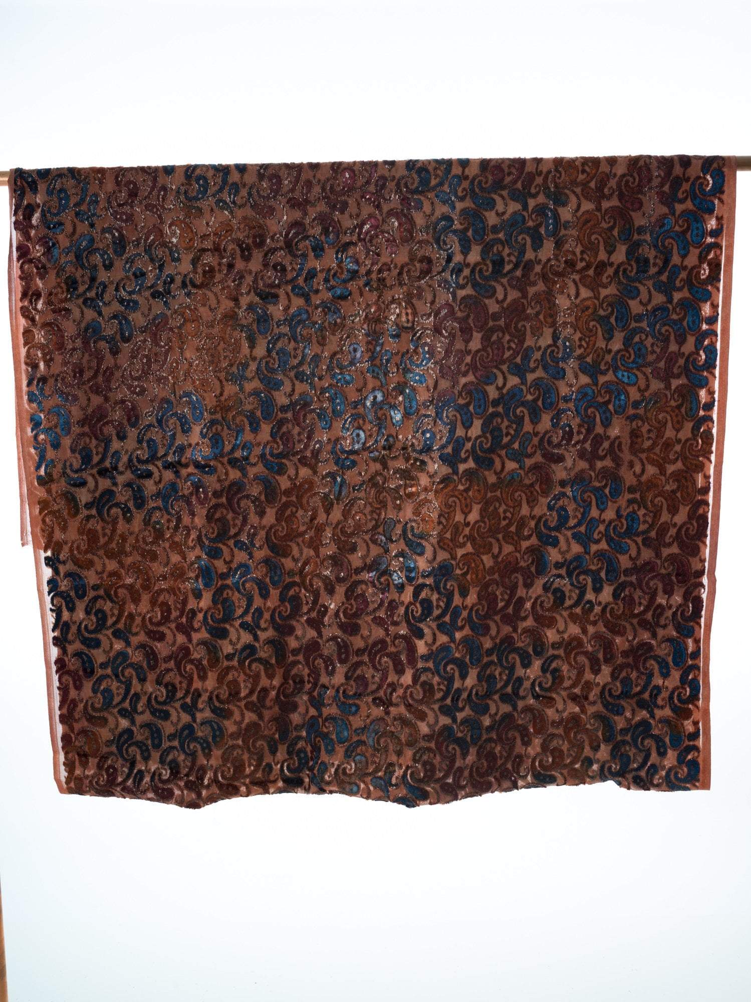Brown and Teal paisley Maqbal Dirac Kabayare