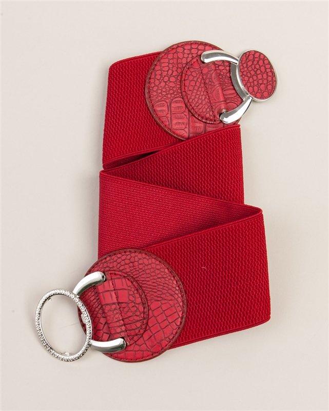 Burgundy Stretch Belt Kabayare