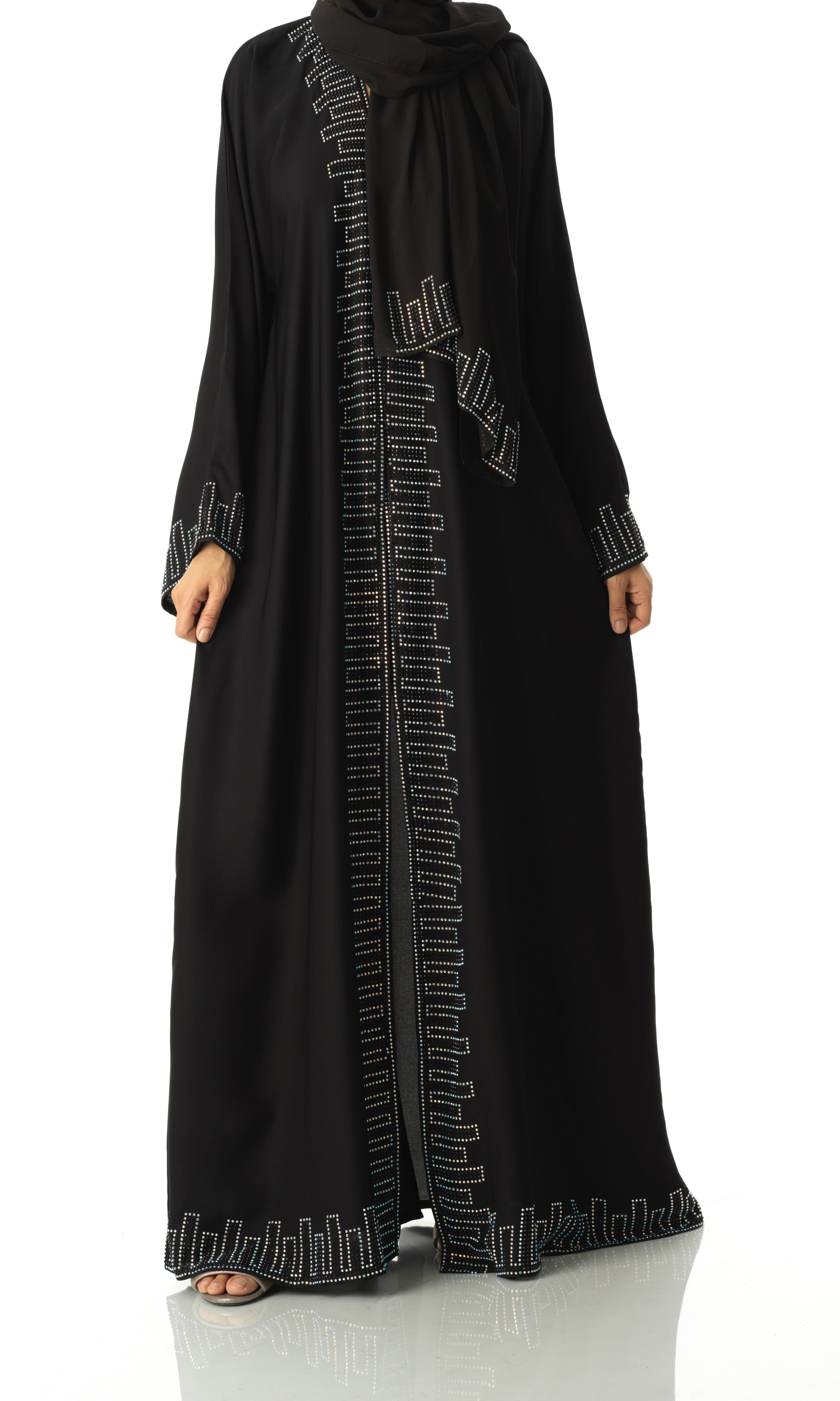 Buruj crystal Nida abaya Kabayare