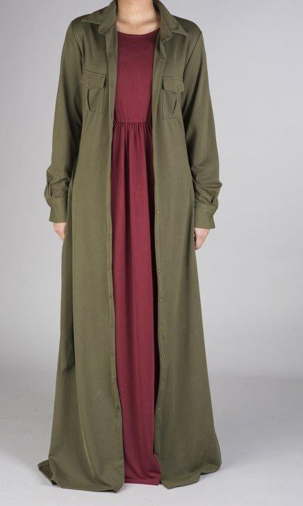 buttons down maxi cardigan Kabayare