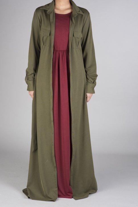 buttons down maxi cardigan Kabayare