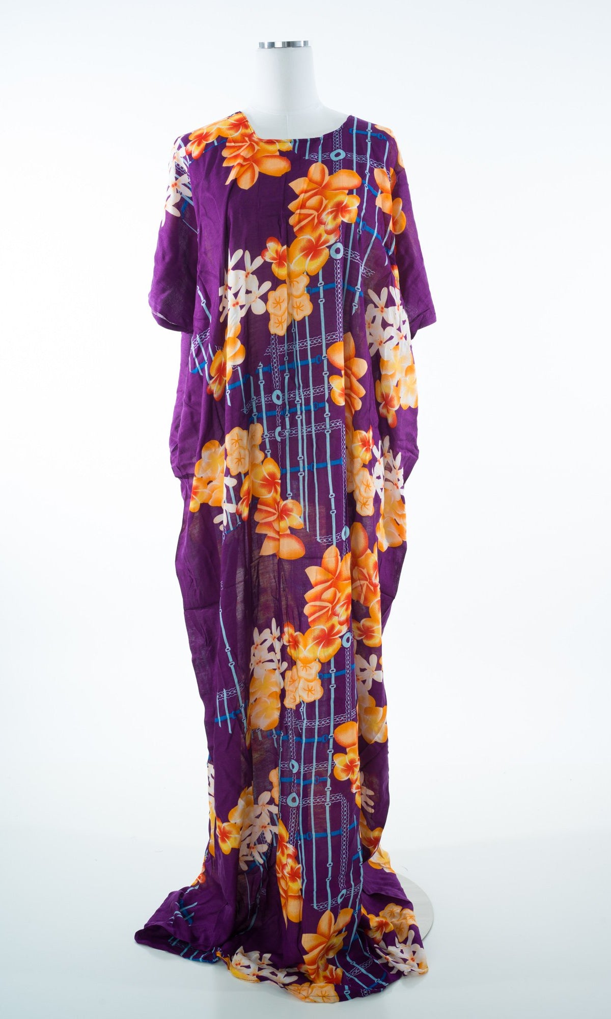 Chains and floral bati dress Kabayare