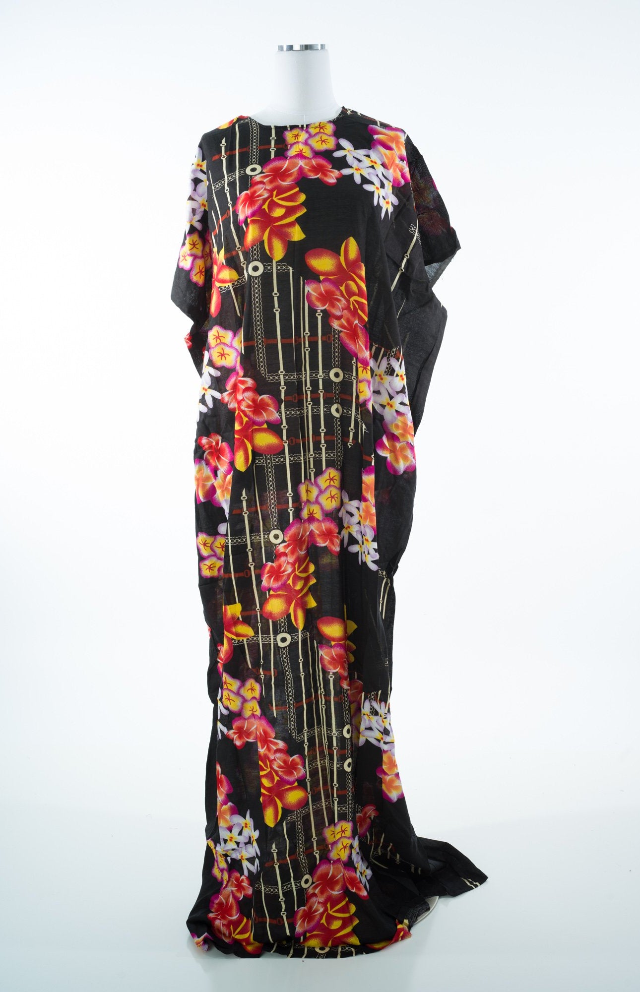 Chains and floral bati dress Kabayare