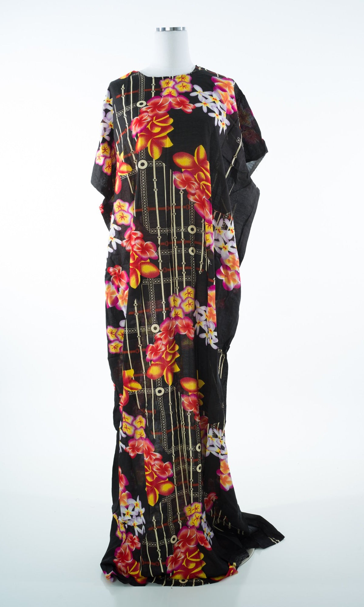 Chains and floral bati dress Kabayare