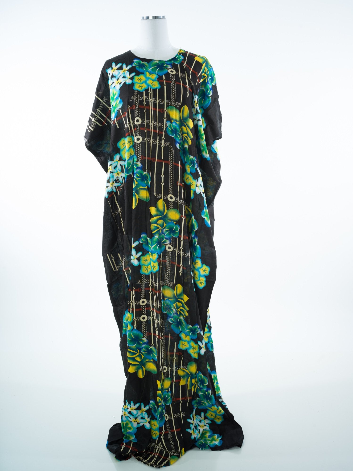 Chains and floral bati dress Kabayare