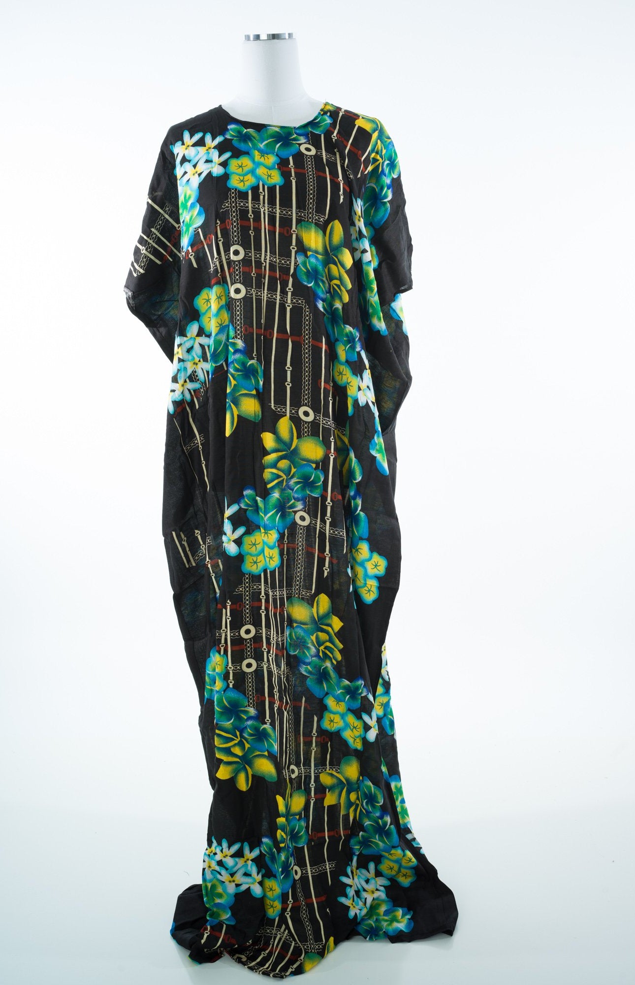 Chains and floral bati dress Kabayare